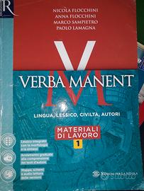 Libro latino "verba manent 1"