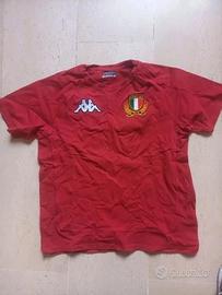 Italia Rugby Maglia T-shirt Jersey taglia M kappa