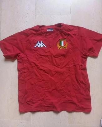 Italia Rugby Maglia T-shirt Jersey taglia M kappa