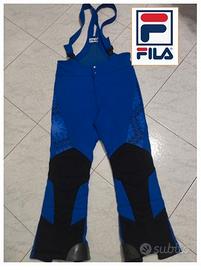 Pantaloni da Sci FILA Vintage '80 tg 52 XL nylon