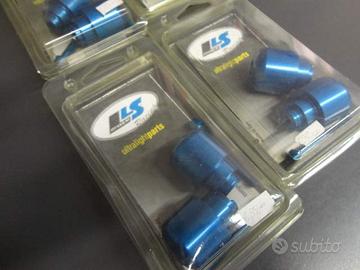 LLS pesi bilancere manubrio x moto , colore blu,