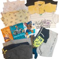 Lotto abbigliamento bambino 5-6 anni