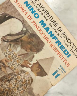 Pinocchio  45 giri vinile 