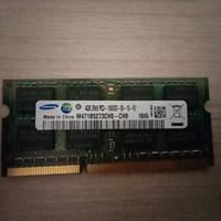 Memoria Ram per notebook DDR3