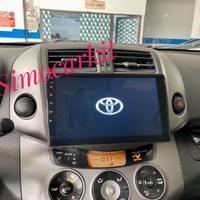 Autoradio car tablet android 12 per toyota rav4