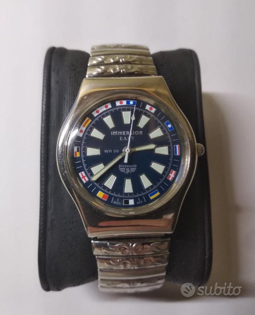 Enzo Maiorca Orologio Immersion Orologio Stendardo Immersion Enzo