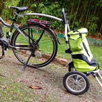 carrello per bicicletta