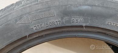 Michelin invernali termiche 215/50 r17