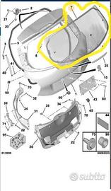 Lunotto posteriore peugeot 208 9673097680 nuovo