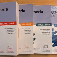 Kit Completo Alpha Test Ingegneria TOLC-I (4 Libri