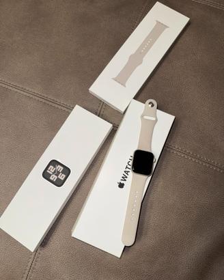 Apple watch SE 2ª gen 40mm GPS starlight+accessori