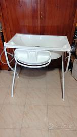 Supporto universale + vaschetta bagno