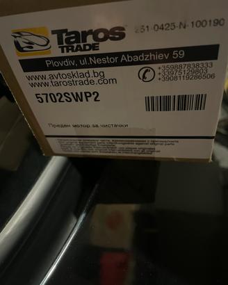 Motorino tergi ducato 2a serie nuovo