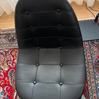 3 Sedie Cassina Starck pelle nera  Caprice