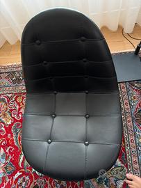 3 Sedie Cassina Starck pelle nera  Caprice