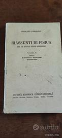 Riassunti di fisica Onorato D'arbesio 