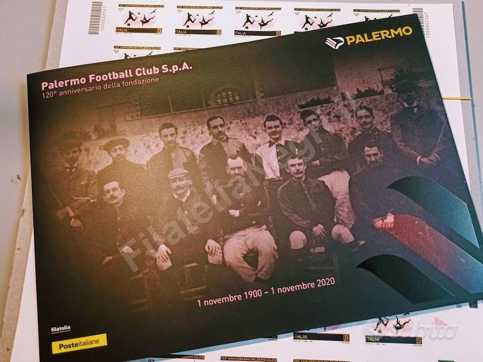120° Palermo Calcio - folder Poste italiane - Collezionismo In