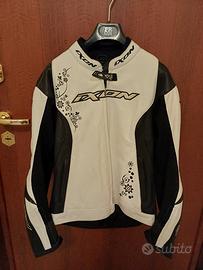 Giacca da moto in pelle donna  Ixon taglia 46