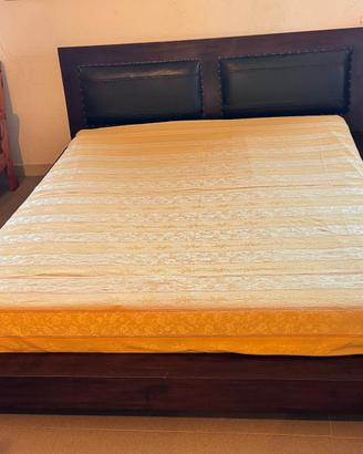 LETTO MATRIMONIALE ZEN IN TEAK