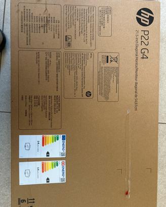 Monitor HP P22 G4 21.5 pollici nuovo