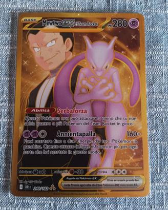 Mewtwo ex del Team Rocket (DRI 240)