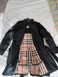Trench burberry tg 50 con imbottitura lana