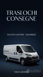 Traslocchi e consegne Ducato Varese e provincia