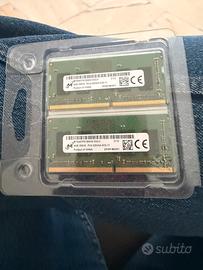 💻 RAM DDR4 8GB (2x4GB) Micron 3200MHz – Perfette