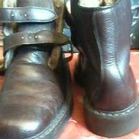 2 p.scarpe Alte V.Pelle fatte a MANO n.42, e n.43