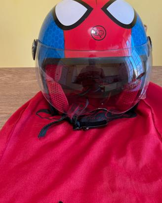 Casco da bambino, uomo, Ragno