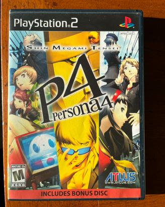 Persona 4 NTSC-U/C con disco bonus