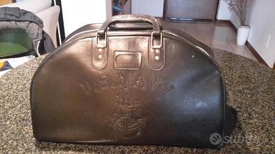 Borsa in pelle della marina militare US -WW2