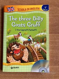 Libro in inglese con CD The three Billy Goats Gruf