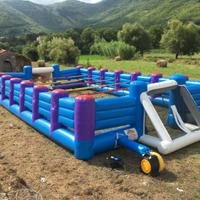 calcio balilla umano