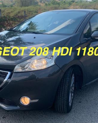 Peugeot 208 BlueHDi 75 5 porte Allure 118000KM