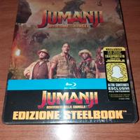 JUMANJI, BENVENUTI NELLA GIUNGLA – Steelbook
