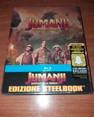 JUMANJI, BENVENUTI NELLA GIUNGLA – Steelbook