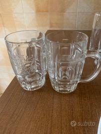 Boccali vetro x birra