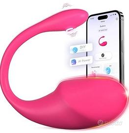 Ovetto Vibrante Donna Telecomando a Distanza APP