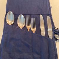 Custodia panno astuccio antiossidante per posate