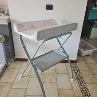 Fasciatoio Bravi pieghevole con vasca