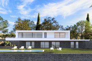 Terreno per una villa con progetto approvato