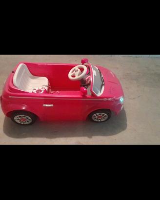 Macchina giocattolo cavalcabile rosa modello 500