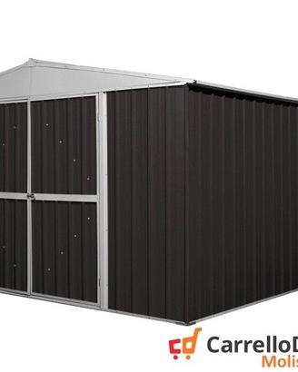 Box prefabbricato in acciaio 360x430cm nero