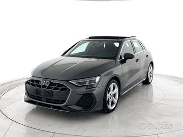 AUDI A3 Sportback 1.5 tfsi mhev S line edition 150