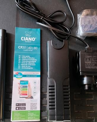 filtro acquario  CIANO CF 80