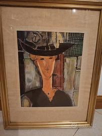 Falso d'autore Modigliani "Madame Pompadour"