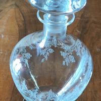 Set 2 decanter vintage in cristallo mod. Savigne
