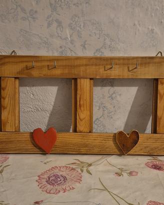 Appendichiave in legno artigianale 