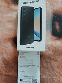 Samsung A34 nuovo  e Galaxi 3